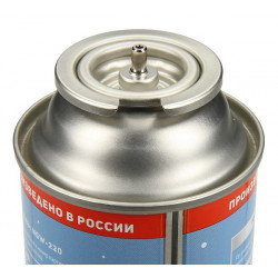 НАШ ГАЗ зимний. Цанговый баллон 220г. НАШ ГАЗ зимний. Цанговый баллон 220г.